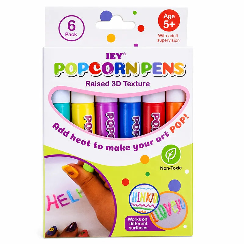 Magic 3D Popcorn Pens 🪄 Watch Their Drawings POP! (The Perfect Screen-Free Gift)