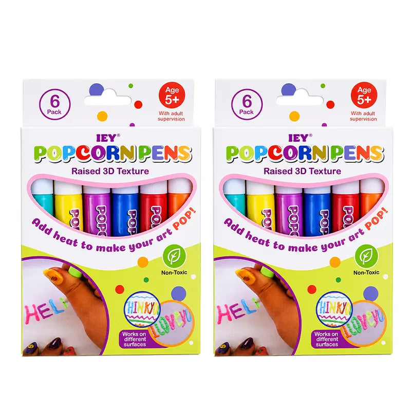 Magic 3D Popcorn Pens 🪄 Watch Their Drawings POP! (The Perfect Screen-Free Gift)