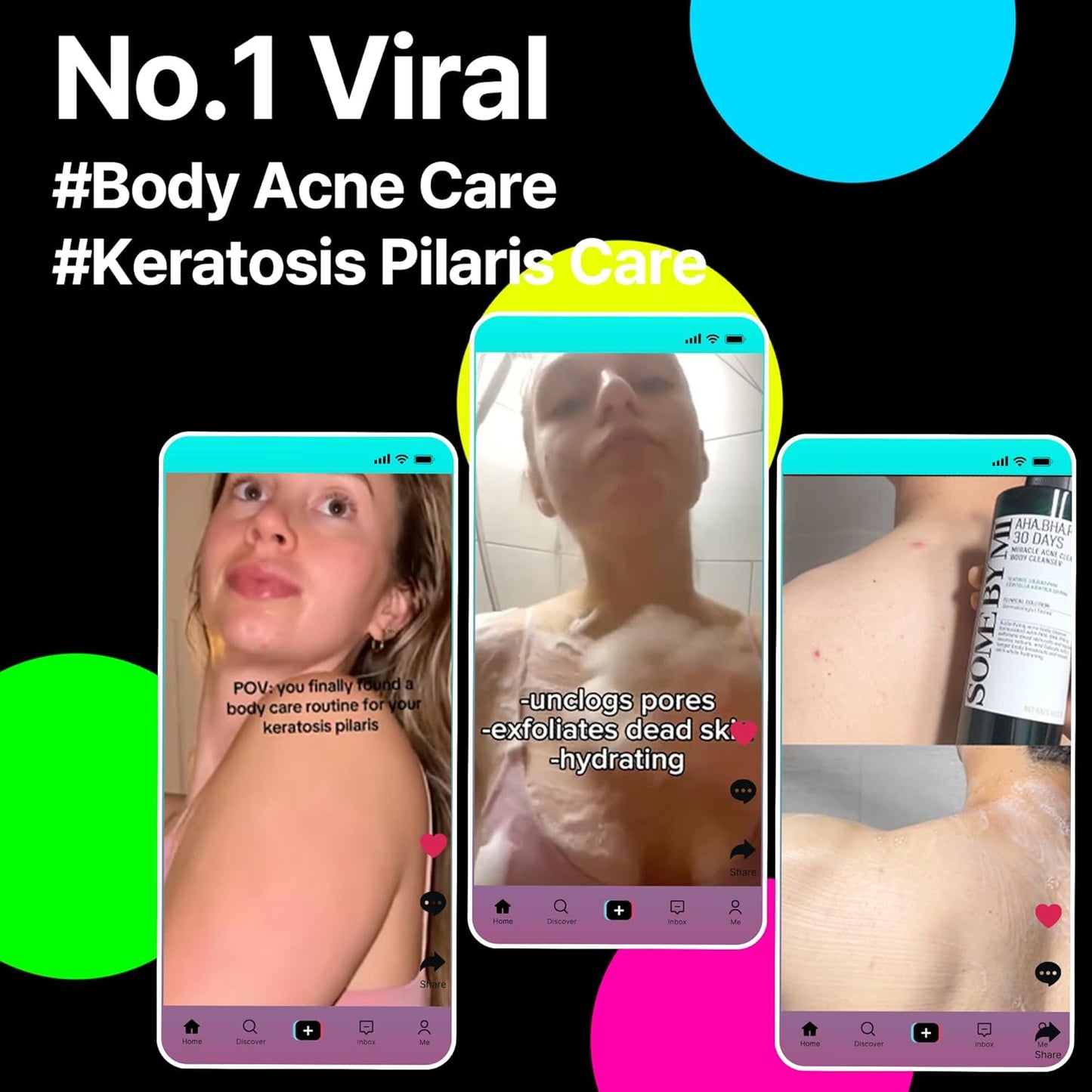 AHA.BHA.PHA 30 Days Miracle Acne Body Cleanser 150ml