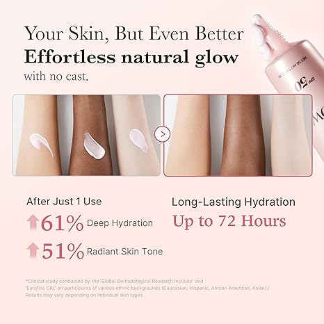 No Cast Just Glow Collagen Sunscreen | SPF 50 Broad Spectrum Face Sunscreen