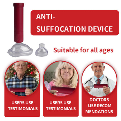 Breathe Again Fast – 2026 Emergency Anti-Choking Device for Adults, Kids & Seniors