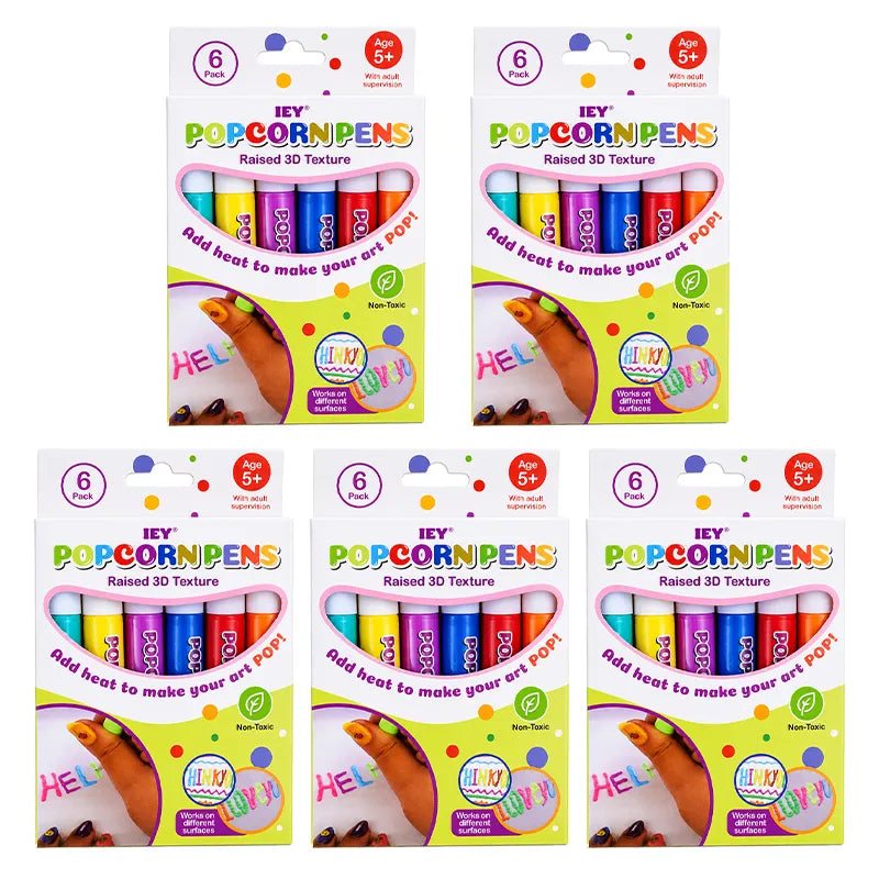 Magic 3D Popcorn Pens 🪄 Watch Their Drawings POP! (The Perfect Screen-Free Gift)