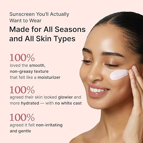 No Cast Just Glow Collagen Sunscreen | SPF 50 Broad Spectrum Face Sunscreen