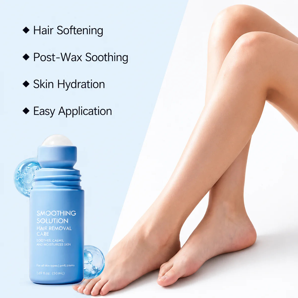 Ingrown Hair Treatment Roll-On - Smooth, Clear Skin Solution upsell