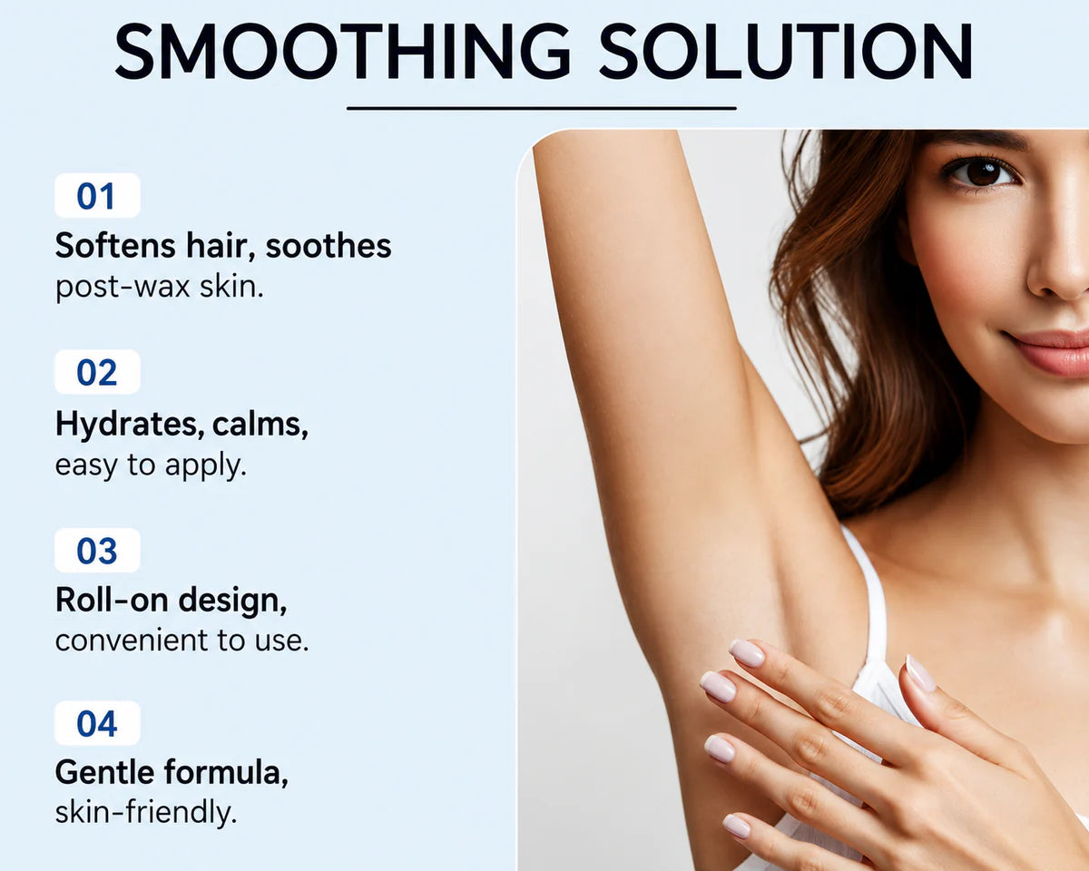 Ingrown Hair Treatment Roll-On - Smooth, Clear Skin Solution upsell