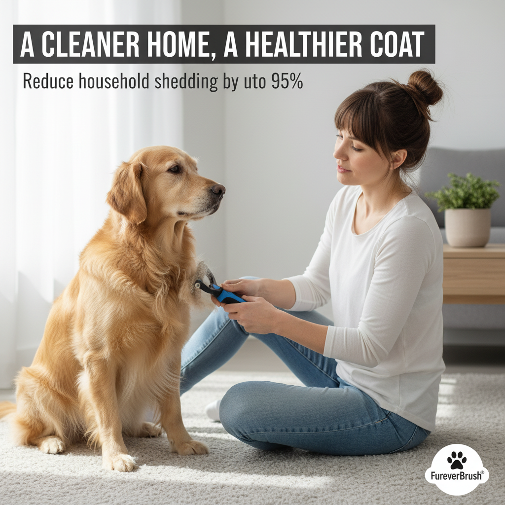 Pro Pet Grooming Deshedding Tool