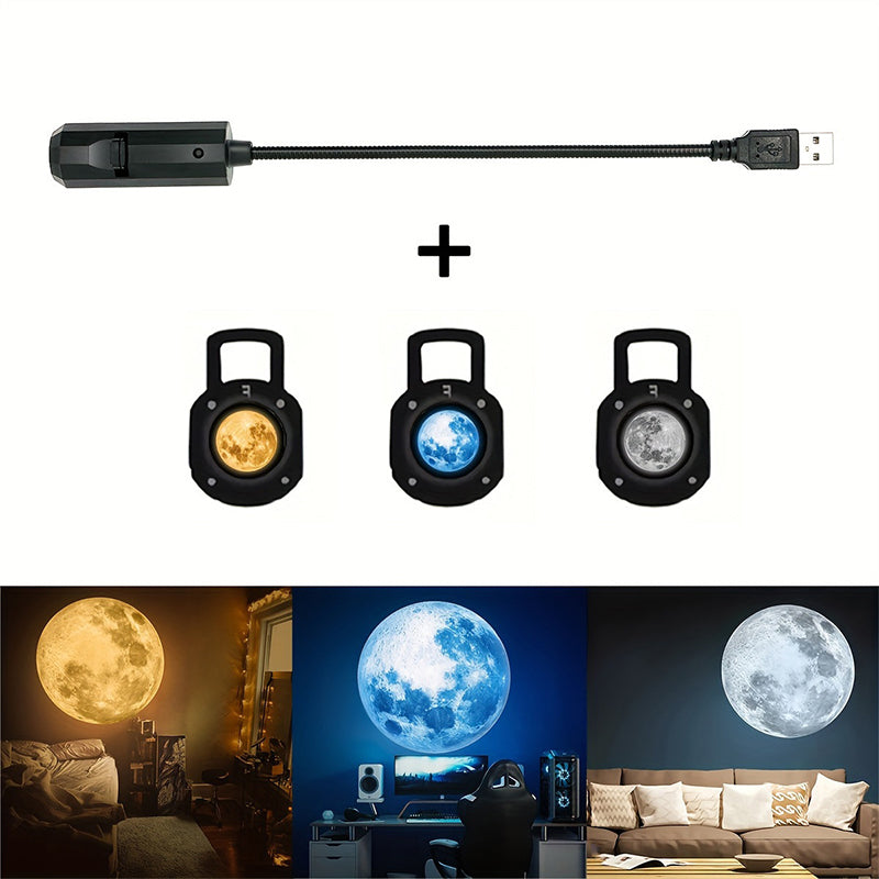 Plug-and-Play HD Galaxy & Ocean Projector Night Light🥳