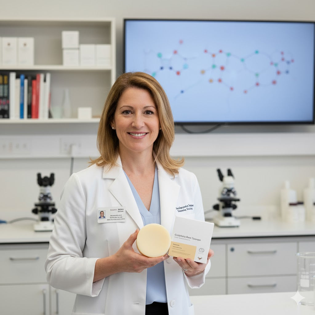 Deep Nourishing Solid Conditioner for Frizz Control and Natural Shine Restoration